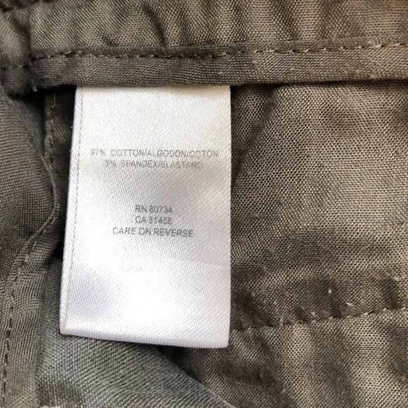 BCBG cotton spandex khakis shorts - Picture 4 of 5